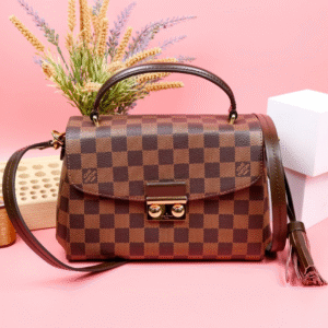 Louis Vuitton LV Croisette Replica Handbags Caro Pattern 22x16x8cm