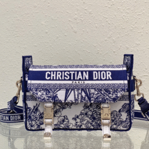 Dior Camp Women's Super Premium Handbag Canvas Pattern 25x15x8cm