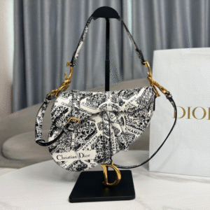Dior 11 Handbags Saddle Bag Woman’s Lock Gold 25x20x6cm