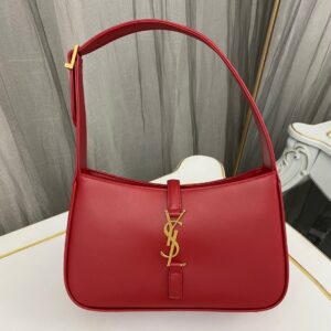 Saint Laurent  le 5 a 7 mini hobo bag - Red