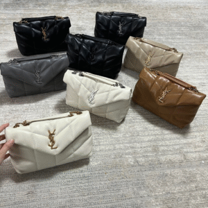 SAINT LAURENT LOULOU TOY PUFFER In Lambskin