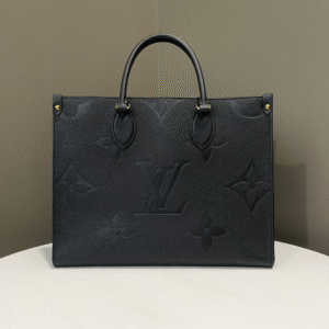 Louis Vuitton Black Empreinte Monogram Giant Onthego MM