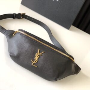 Saint Laurent Monogram Logo Fanny Pack/Belt Bag