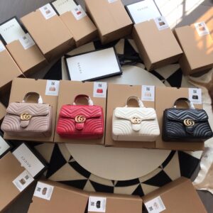 GG Marmont Small Top Handle Bag