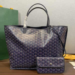 Goyard Navy Blue Anjou GM Tote bag