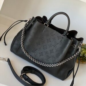 Louis vuitton bella mahina tote black