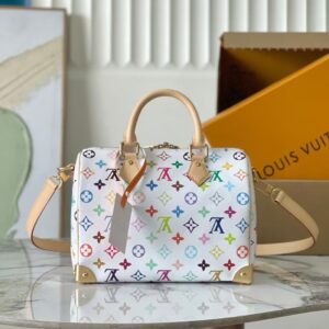 Louis Vuitton x Takashi Murakami Monogram Multicolor Speedy Bandoulière 25